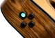 Акустическая гитара с датчиком CORT GOLD-A6 Bocote (Natural) - изображение 5
