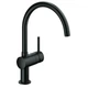 Змішувач кухонний одноважільний GROHE Minta, чорний (32917KS0) - зображення 4
