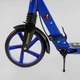 Самокат двухколесный складной Best Scooter Factor BS-72725, дисковый тормоз, амортизаторы, Синий - изображение 4