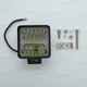 Фара-LED Квадрат 66W 110*110*45mm (3W*22) 10-30V Дальнє/SPOT Cree+ДХО+Ожитель Чорний(1-66W) (1шт) - изображение 1