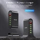 Мережевий зарядний пристрій 5xUSB зарядний пристрій для смартфонів 20W USLION US0148 Black - зображення 2
