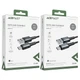 USB кабель із роз'ємом Type-C ACEFAST nylon aluminum connectors (3A, 1.2m). Black - зображення 6