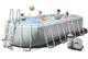 Каркасный бассейн Intex Prism Frame Oval 610 x 305 x 122 см, объем 18 202 л Овальный - изображение 1