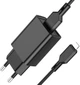 Сетевое зарядное устройство для Borofone BA68A Glacier single port charger set (iP) Black (6974443385687) - изображение 1