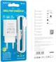 Сетевое зарядное устройство для Borofone BA68A Glacier single port charger set (iP) White (BA68ALW) - изображение 3