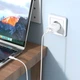 СЗУ блок Borofone BA68A (1USB/ 2.1A) + кабель iPhone білий - изображение 3