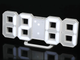 Часы настольные VST LED-6803 с будильником и термометром от USB белые с белыми цифрами - изображение 10