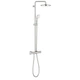 Душевая система с термостатом GROHE BauClassic с верхним душем латунь хром 26699000 - изображение 1