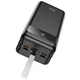 Портативний зарядний пристрій Power Bank Hoco J86B Electric 22.5W 60000 mAh Black - изображение 2