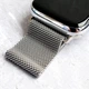 Металический ремешок для Apple Watch Milanese loop 42/44/45/49 mm стальной - изображение 3