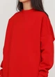 Світшот "Only Women" (94-Sws-01-02-red-M(mega oversize)) - зображення 3