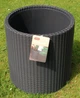 Горшок для цветов (кашпо) Keter Cylinder Planter M (17197835) Антрацит - изображение 7