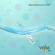 Электрическая звуковая детская зубная щетка Vega Kids (5-12 лет) VK-400В, голубая - изображение 7
