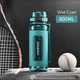 Пляшка для води Uzspace 5045 Vine Cyan 800мл - зображення 1