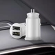 Автомобільний зарядний пристрій Baseus Grain 2USB 3.1A Швидка зарядка в авто для телефону White (CCALL-ML02) - зображення 10