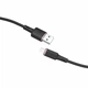 Кабель Lightning Acefast C2-02 2.4A 1.2м, зарядный кабель для iPhone, Black - изображение 2