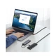 USB-Hub Baseus Lite Series 4-Port USB-A HUB Adapter (USB-A to USB 3.0*4 ) 1m Black - зображення 4