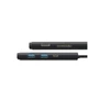 USB-хаб Baseus Lite Series 6-Port Type-C HUB Docking Station (Type-C to HDMI+USB3.0*2+Type-C Data+SD/TF) Black (WKQX050001) - изображение 3