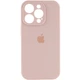Чехол Silicone Case Full Camera Protective (AA) для Apple iPhone 13 Pro (6.1") Розовый / Pink Sand Без бренда - изображение 1