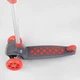 Самокат трехколесный LK-52003 Best Scooter (4) СВЕТ ДЕКИ, КОЛЕС И ДИСКОВ, съемный руль, передние колеса PU 120х35мм, задние колеса PU 80х30мм - изображение 4