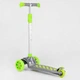 Самокат трехколесный LK-70111 Best Scooter (4) СВЕТ ДЕКИ, КОЛЕС И ДИСКОВ, съемный руль, передние колеса PU 120х35мм, задние колеса PU 80х30мм - изображение 5
