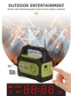 Фонарь лампа GDPLUS GD-8073 - солнечная система, Power Bank - изображение 5