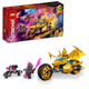 Zestaw klocków LEGO Ninjago Złoty smoczy motocykl Jaya 137 elementów (71768) - obraz 2