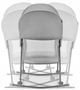 Люлька-гойдалка Kinderkraft Lovi Grey 3 в 1 (KKLLOVIGRY0000) (158788) - зображення 3