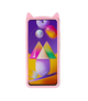 3D Чехол для Samsung GalaxyA71 (SM-A715FZ) Котик с ушками и усиками - изображение 3