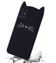 3D Чехол для Samsung GalaxyA71 (SM-A715FZ) Котик с ушками и усиками - изображение 5