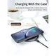 Бездротовий зарядний пристрій ESSAGER 15W quick charge QI - зображення 3