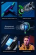Игровые наушники c микрофоном геймерская гарнитура с функцией зарядки для телефона Plextone M762 Green - изображение 3