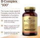 B-комплекс 100 Solgar B-Complex "100", 100 капсул - изображение 6