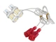 Светодиодная лампа&nbsp;Т10 W5W 42SMD 3014 5W 12V Белая Желтая комплект (10367) - изображение 2