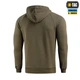 Кофта XL Raglan Olive M-Tac Hoodie Hard Dark Cotton - зображення 4