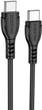 Кабель Borofone BX51 Triumph 60W charging data cable Type-C to Type-C Black (BX51CCB) - изображение 1