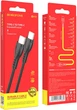 Кабель Borofone BX51 Triumph 60W charging data cable Type-C to Type-C Black (BX51CCB) - изображение 5