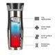 Термокружка NILS CAMP NCC06 (420ml) Серебристый - изображение 4