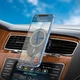 Автомобільний утримувач BOROFONE з бездротовою зарядкою для повітропроводу (BH201) - зображення 3