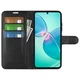 Классический чехол-книжка Deexe Book Type для Infinix Hot 12 Play - Black - изображение 2