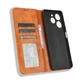 Чехол-книжка Deexe Retro Style для TECNO Spark 10 Pro - Brown - изображение 2