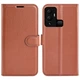 Чехол-книжка Deexe Book Type для Infinix Hot 12 Play - Brown - изображение 1