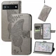 Чохол UniCase Butterfly Pattern для Google Pixel 6a - Grey - зображення 6