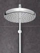 Душова система Grohe BauClassic 210 з термостатом, хром (26699000) - изображение 8