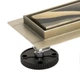 Трап для душу REA PURE NEO MIRROR GOLD PRO 100 см (REA-G5611) - зображення 13