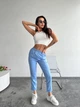 Fashions • Штани жіночі Індіго Fashions 44 оранж (1140-аз) - зображення 4