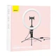 Кольцевая USB светодиодная LED лампа + настольная подставка Baseus Live Stream Holder-table Stand 24.5см черный (CRZB10-A01) - изображение 15
