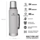 Термос Stanley Legendary Classic Ash (1л), пепел - изображение 3