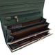Кошелек на магните женский натуральная кожа лак ST Leather Accessories зелёный S6001A Green - изображение 6