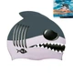 Шапочка для плавания детская Newt Shark серая NE-DL-C12 - зображення 1